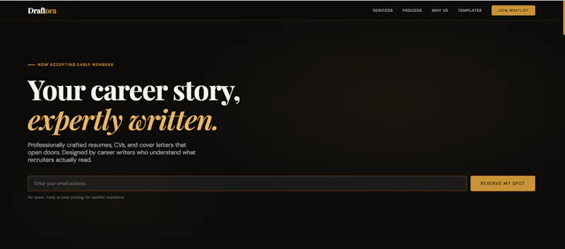Draftora screenshot 1