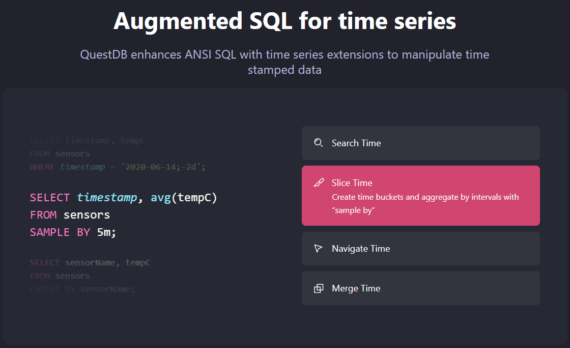 QuestDB gallery image