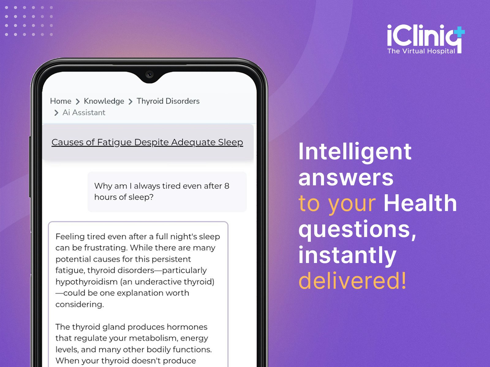 ICLINIQ TES для расстройств щитовидной железы - Создано опытными врачами медиа 3