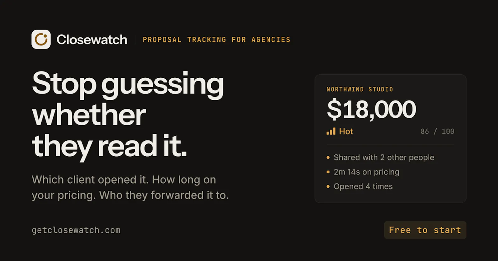 Closewatch screenshot 2