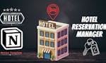 Hotels Reservation Manager with Notion image