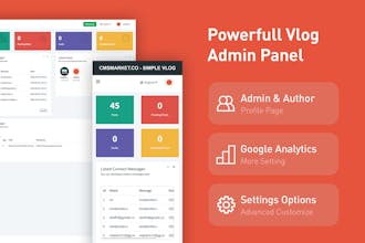 SIMPLE VLOG CMS gallery image