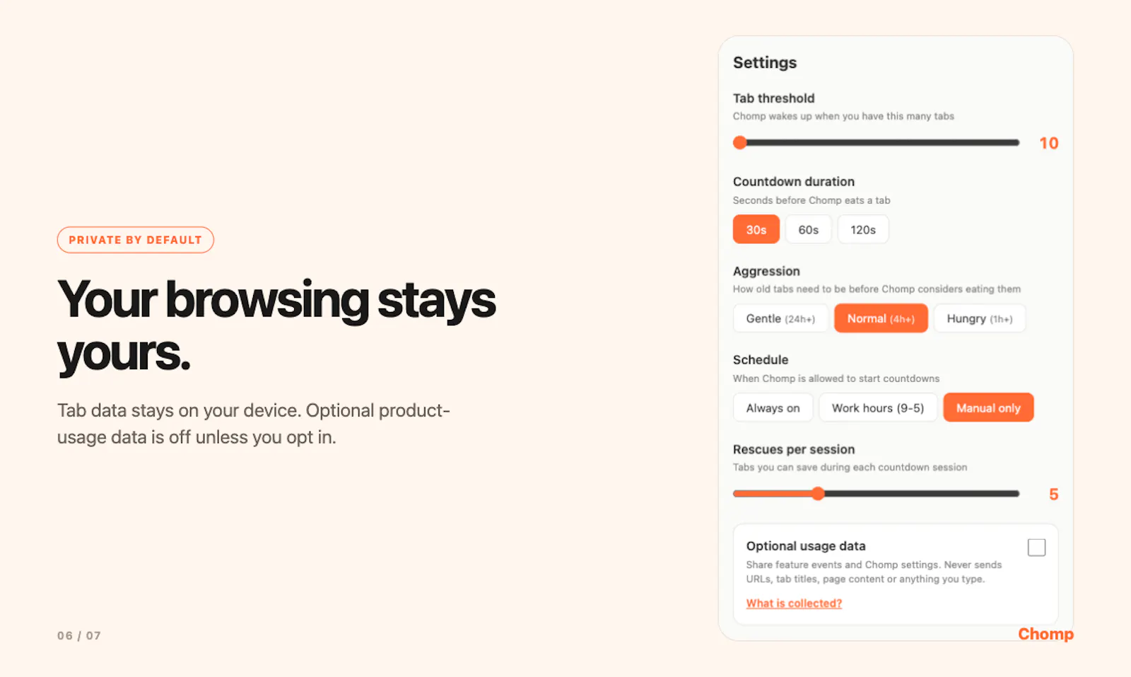 Chomp screenshot 4