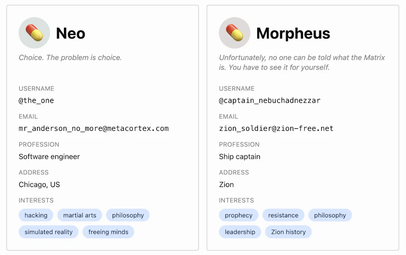 LoreData screenshot 3