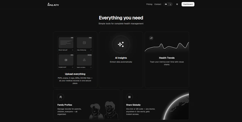 Halaty — Your Personal Health Records screenshot 1