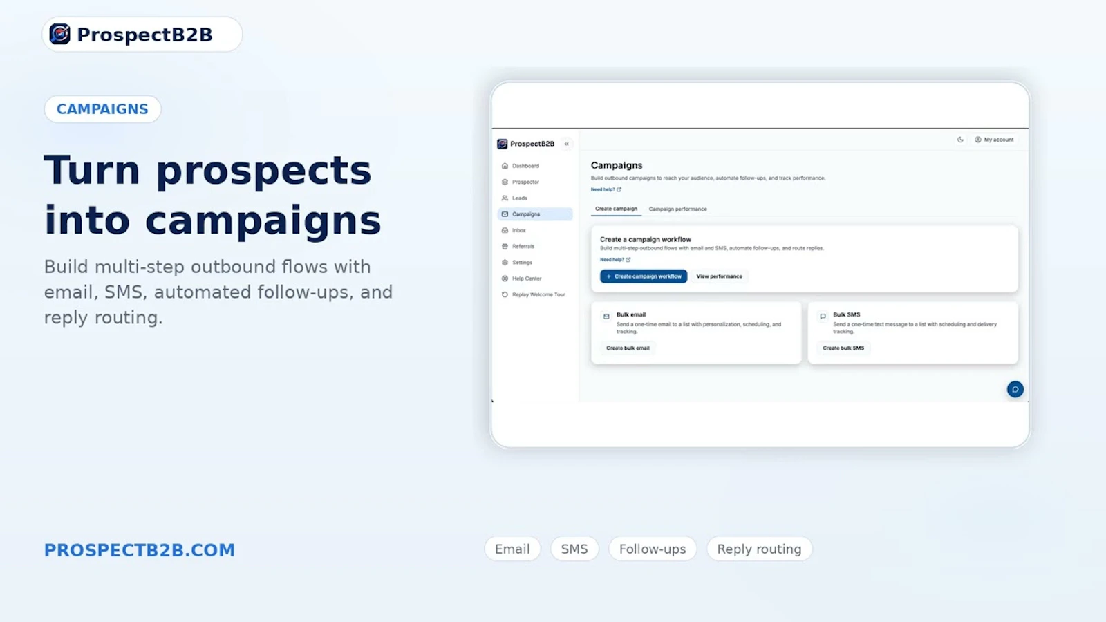 ProspectB2B screenshot 1 (video preview)