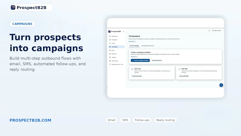 ProspectB2B screenshot 1 (video preview)