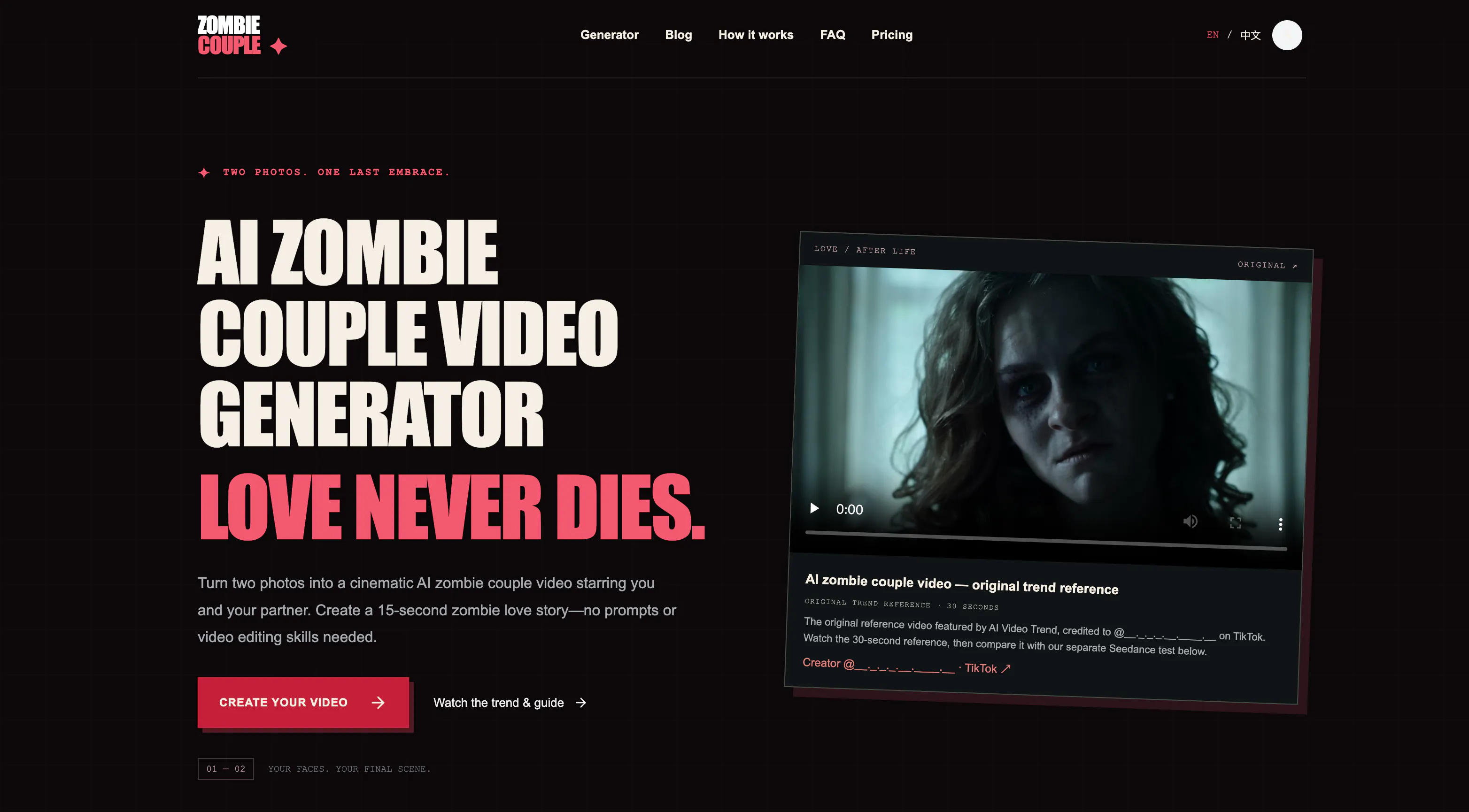 AI Zombie Couple Video gallery image