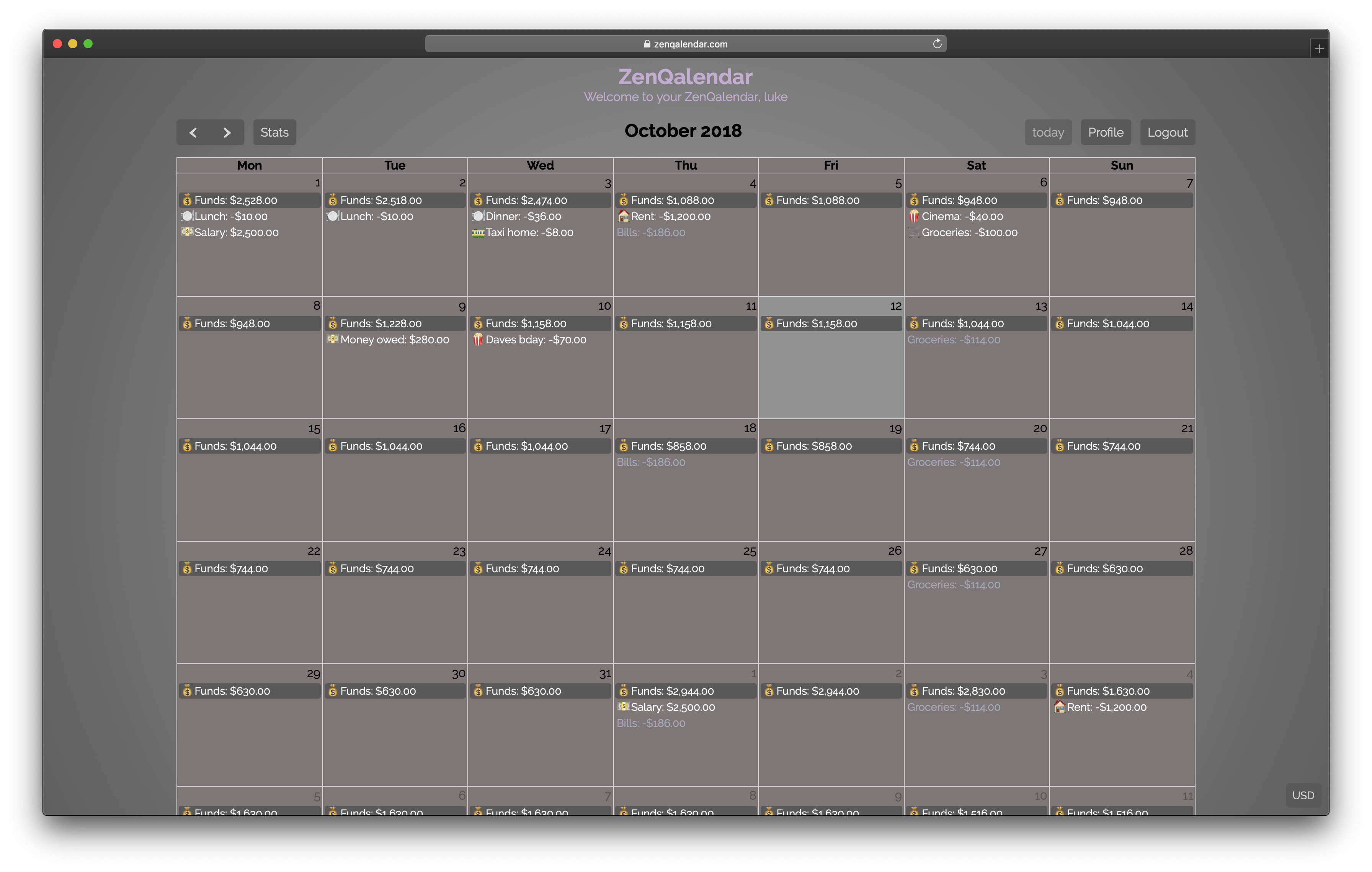 ZenQalendar gallery image