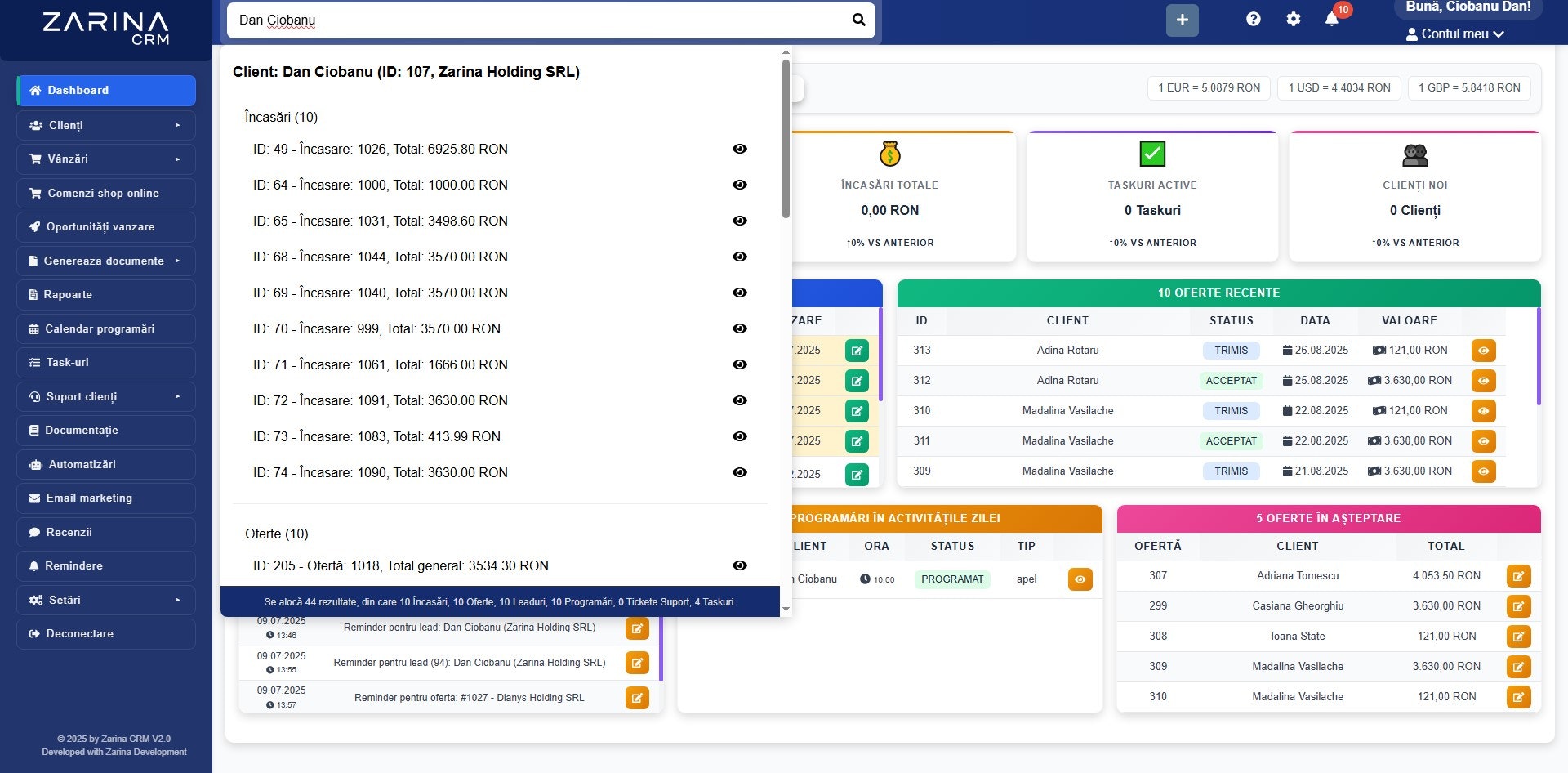 Zarina CRM - Screenshot 4 preview