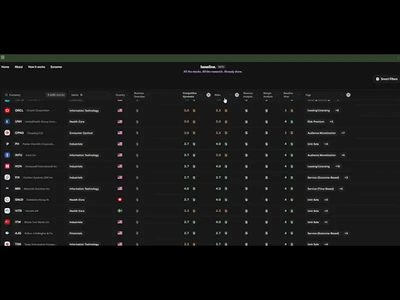 Baseline screenshot 1 (video preview)