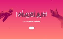 Mariah or Messiah media 2