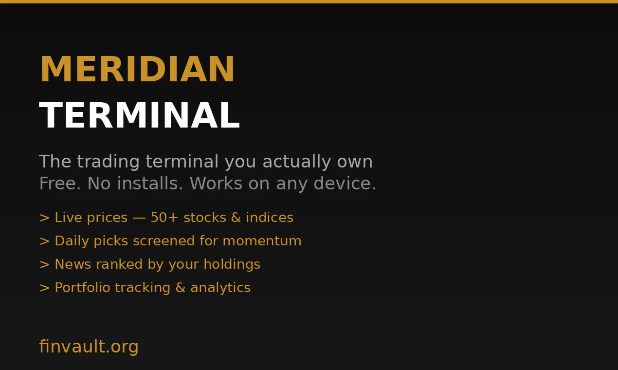 Illustrative hero image for the Meridian Terminal review.