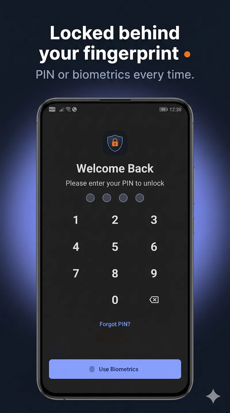 Privault: Offline Secure Vault screenshot 2