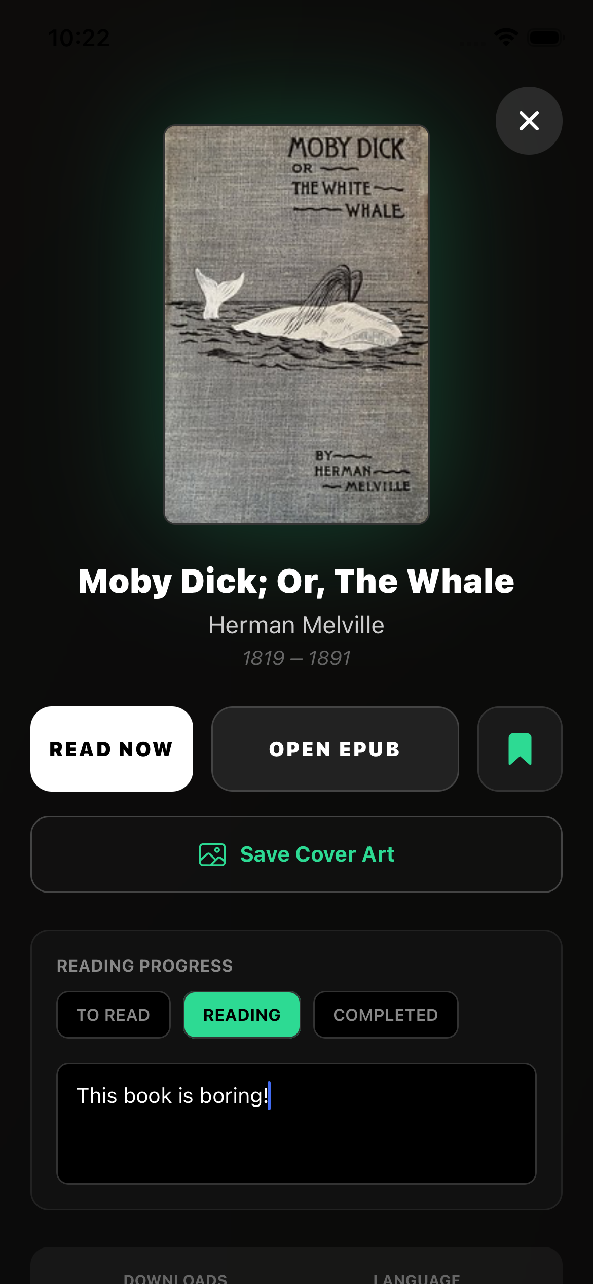 Vellum: Classic Books Reader gallery image