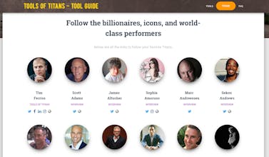 Tools of Titans - The Tool Guide 📙 gallery image