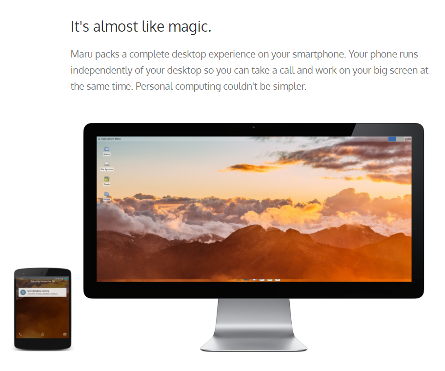 Maru OS gallery image
