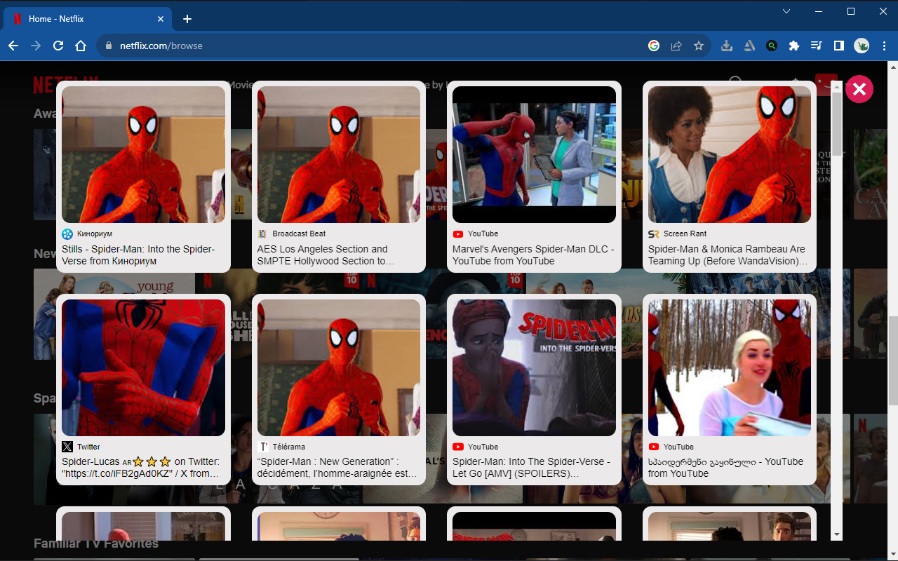 Buscador: recherchez une partie de page Web media 3