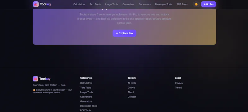 Toolszy screenshot 2