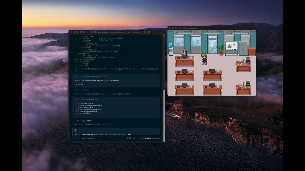 OpenCode Visualizer gallery image