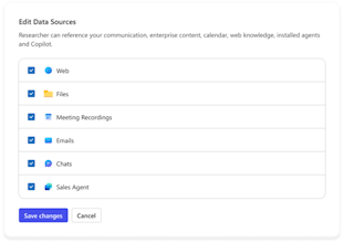 Researcher & Analyst in M365 Copilot gallery image