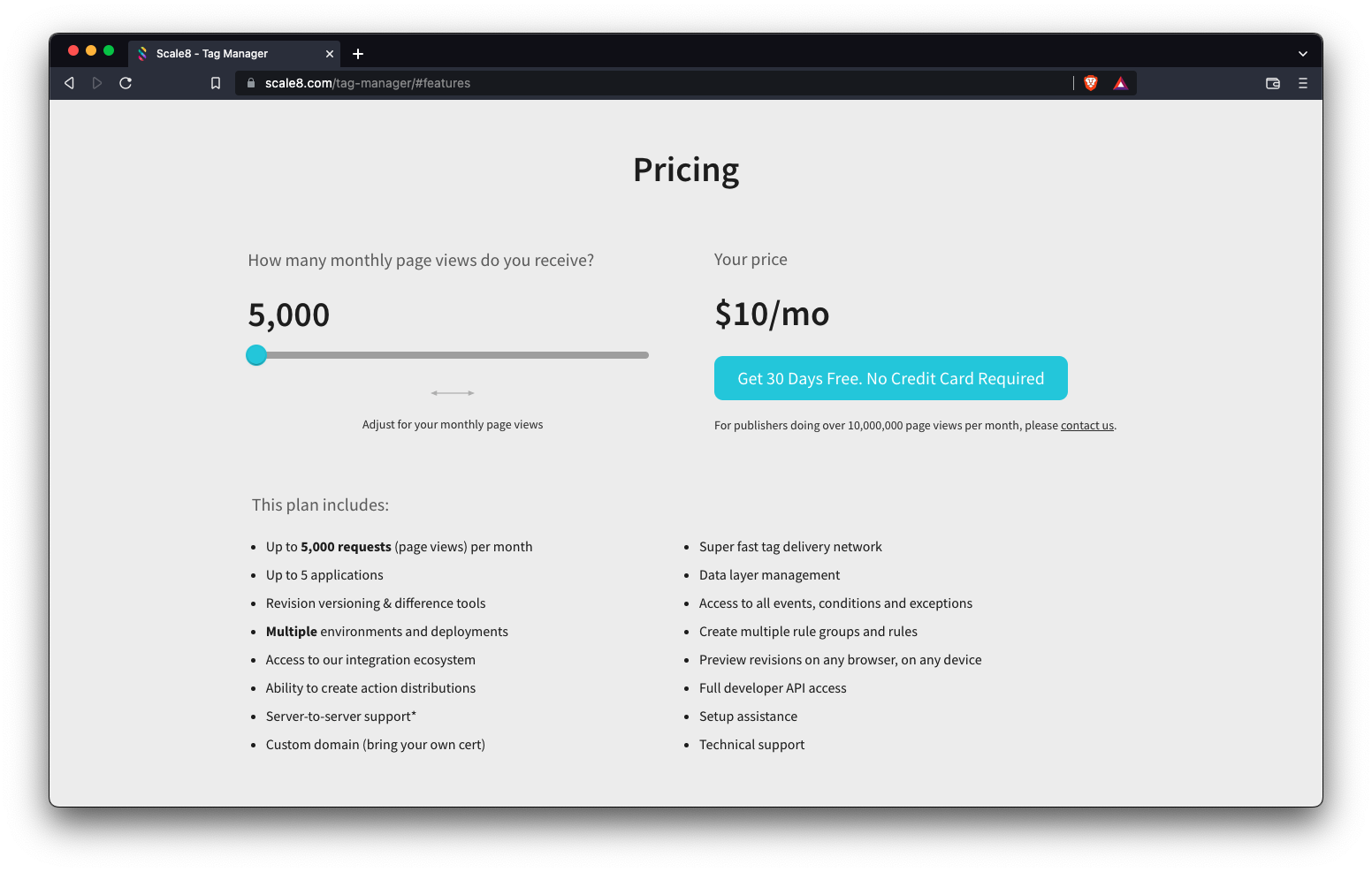 SCALE8 - Tag Manager & Web Analytics - Open-Source |Tag -Management |Analytik |JS -Fehlerverfolgung Medien 18
