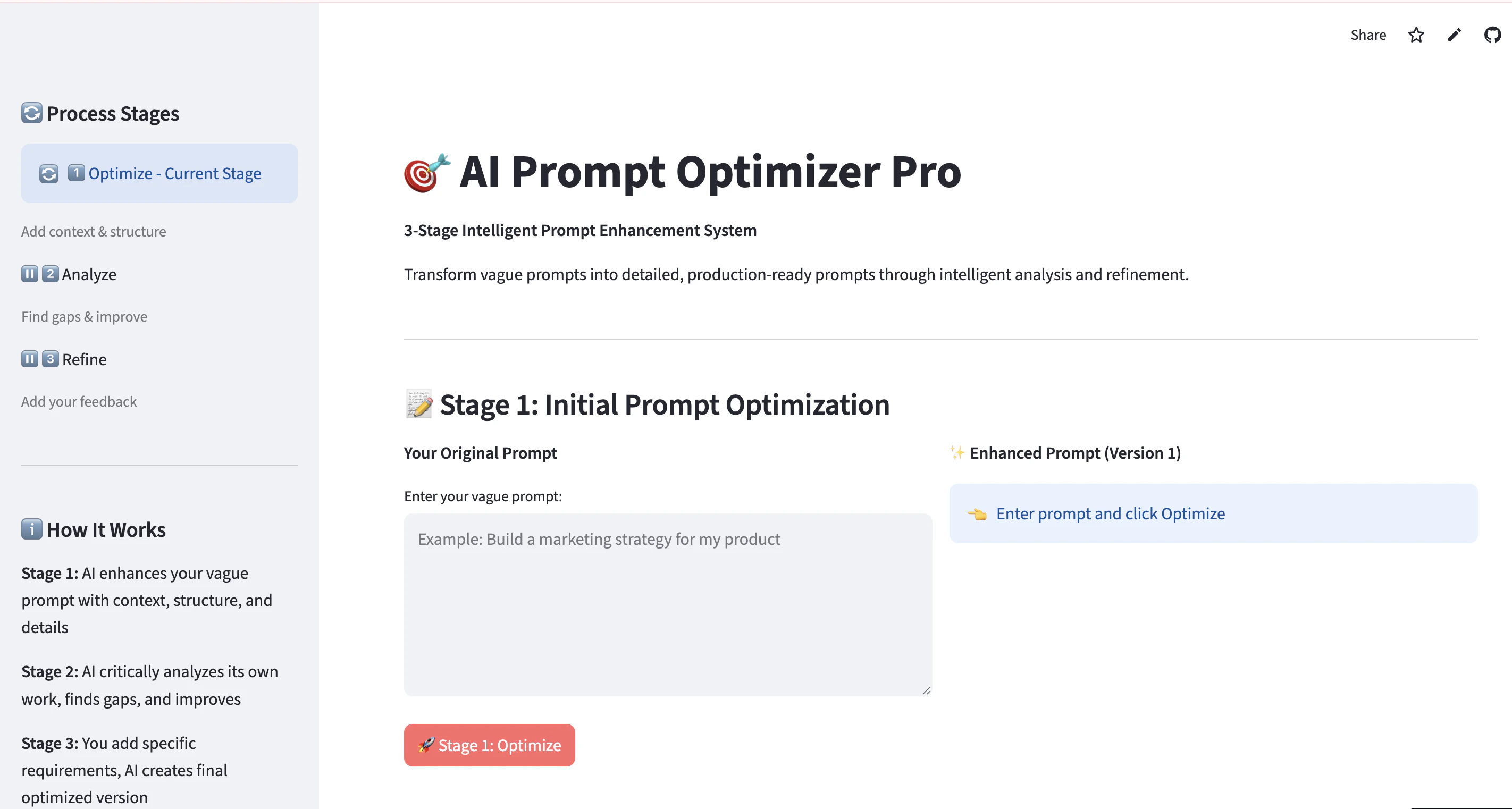 AI Prompt Optimizer logo