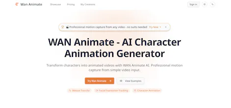 WAN Animate gallery image