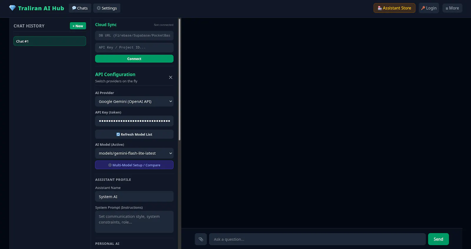 Traliran AI Hub screenshot 1