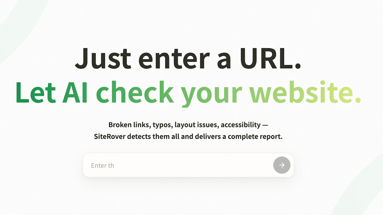 SiteRover product
