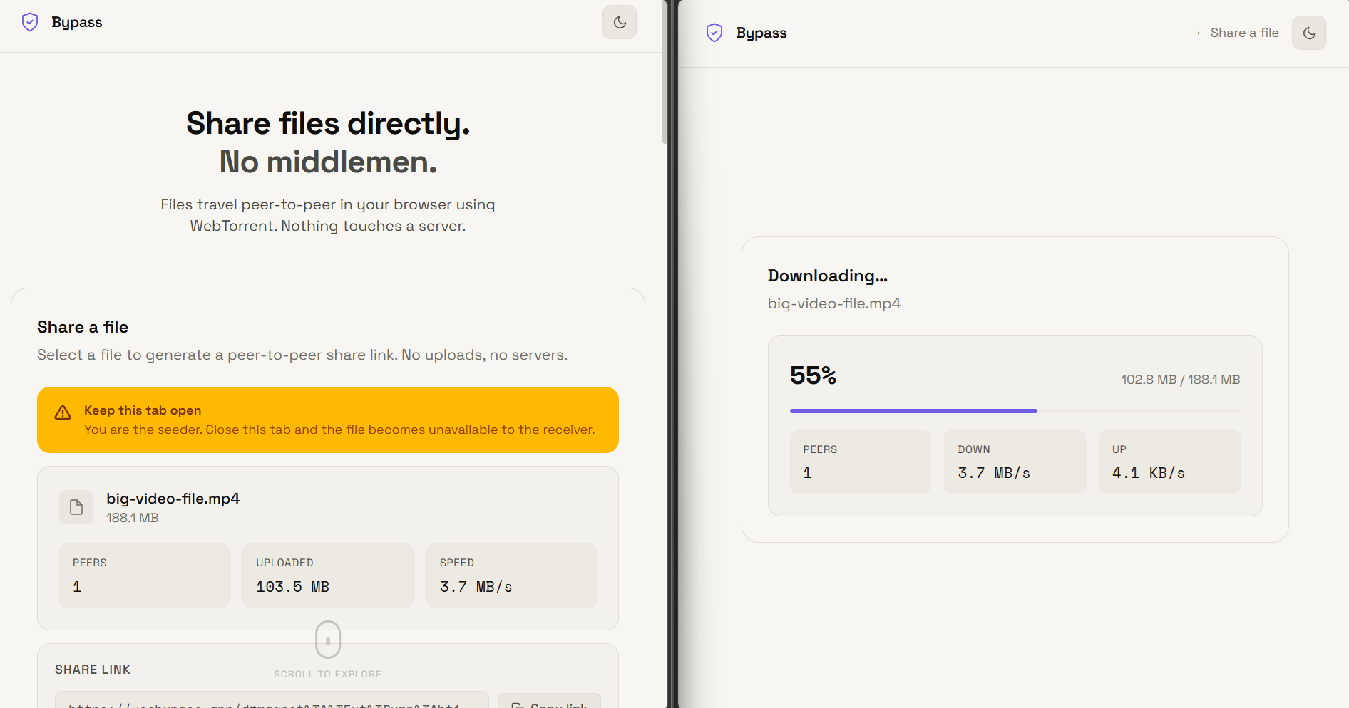 Bypass gallery image