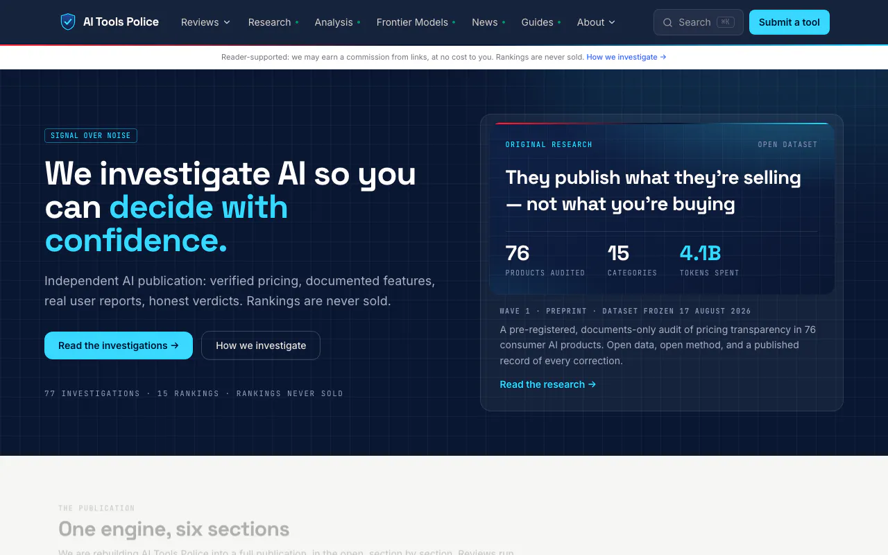 AI Tools Police gallery image