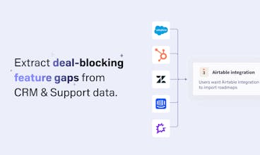 Customer conversations informing the identification of feature gaps.