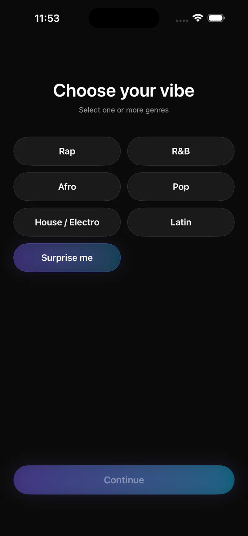 1Sound - Daily Music Discovery screenshot 2
