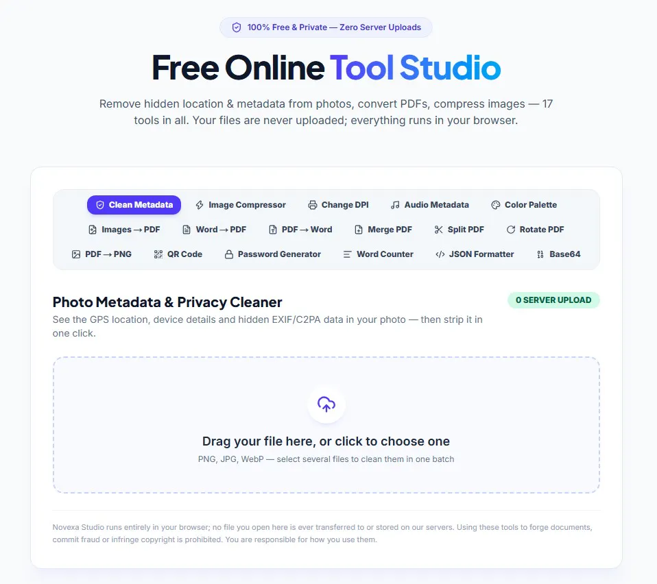 Novexa Studio gallery image
