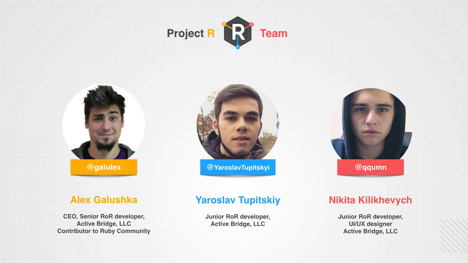 ProjectR gallery image