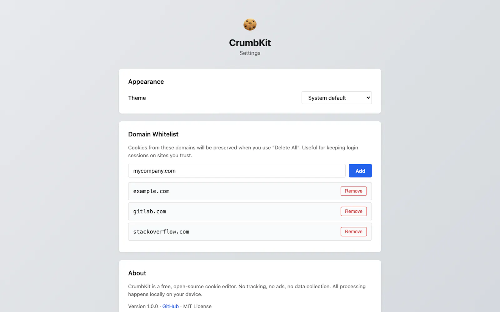 CrumbKit screenshot 4