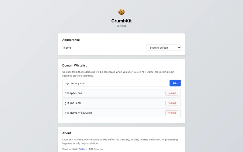 CrumbKit screenshot 4