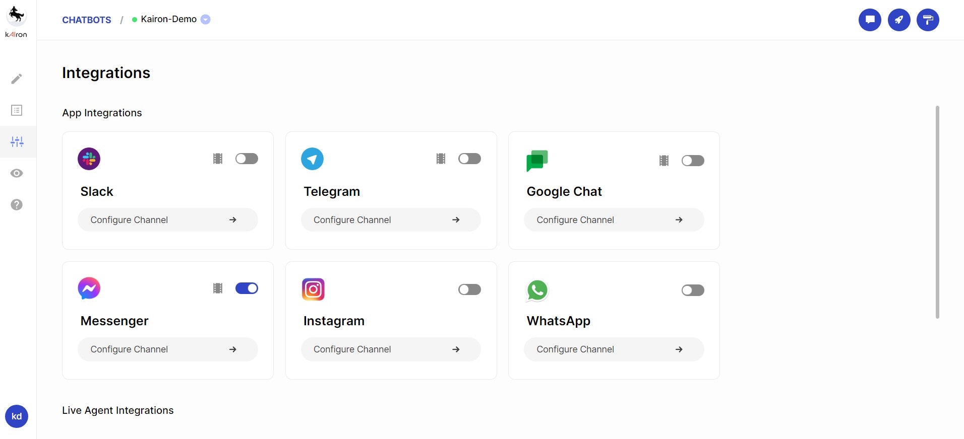 وسائط في القاهرة - منصة إدارة دورة حياة chatbot 4