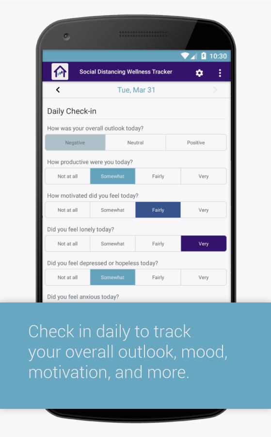 eMoods Wellness Tracker gallery image