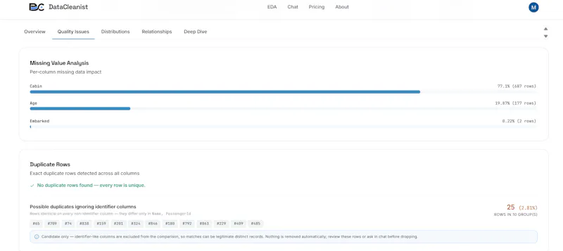 DataCleanist screenshot 4