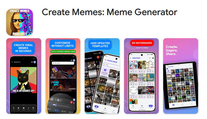 Davinci Meme Creator gallery image