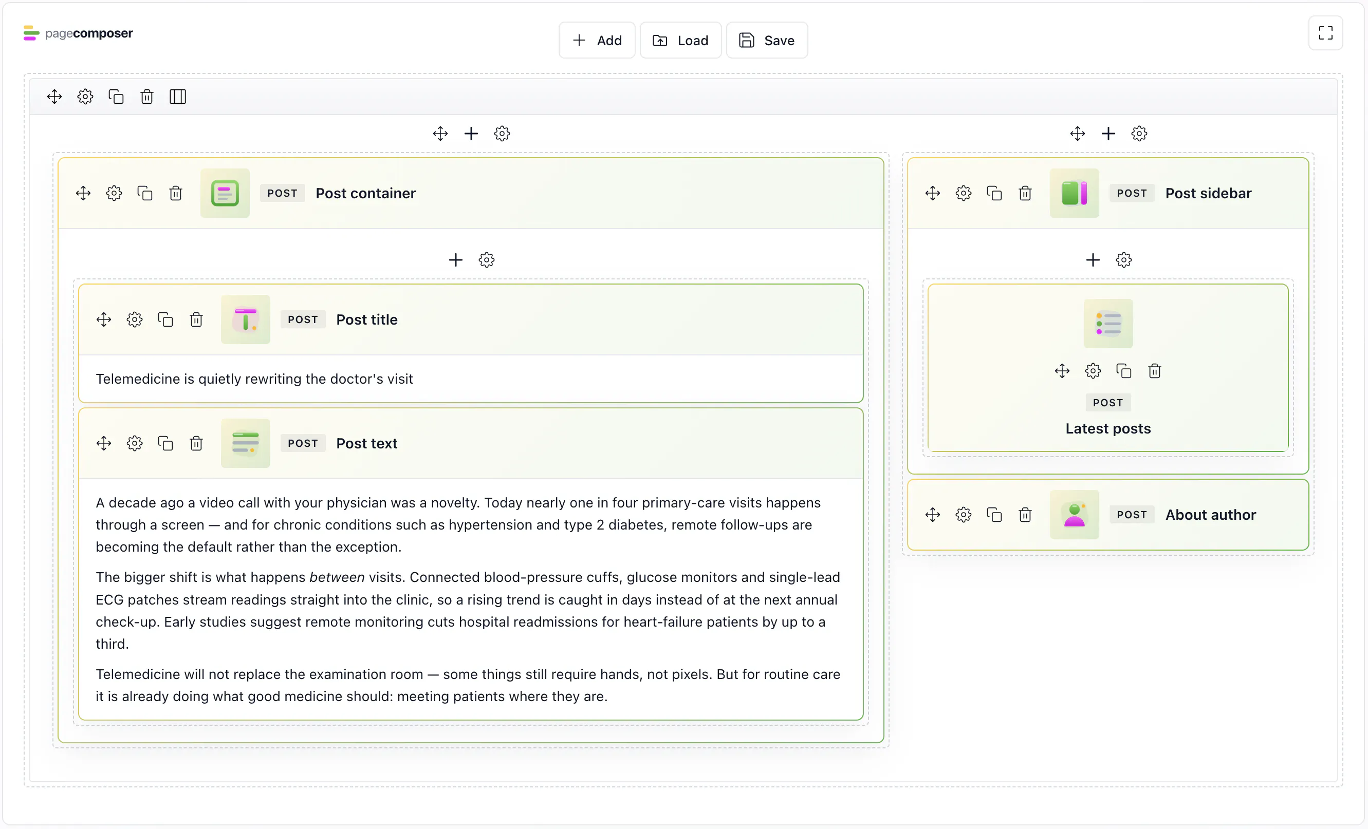 Page Composer gallery image