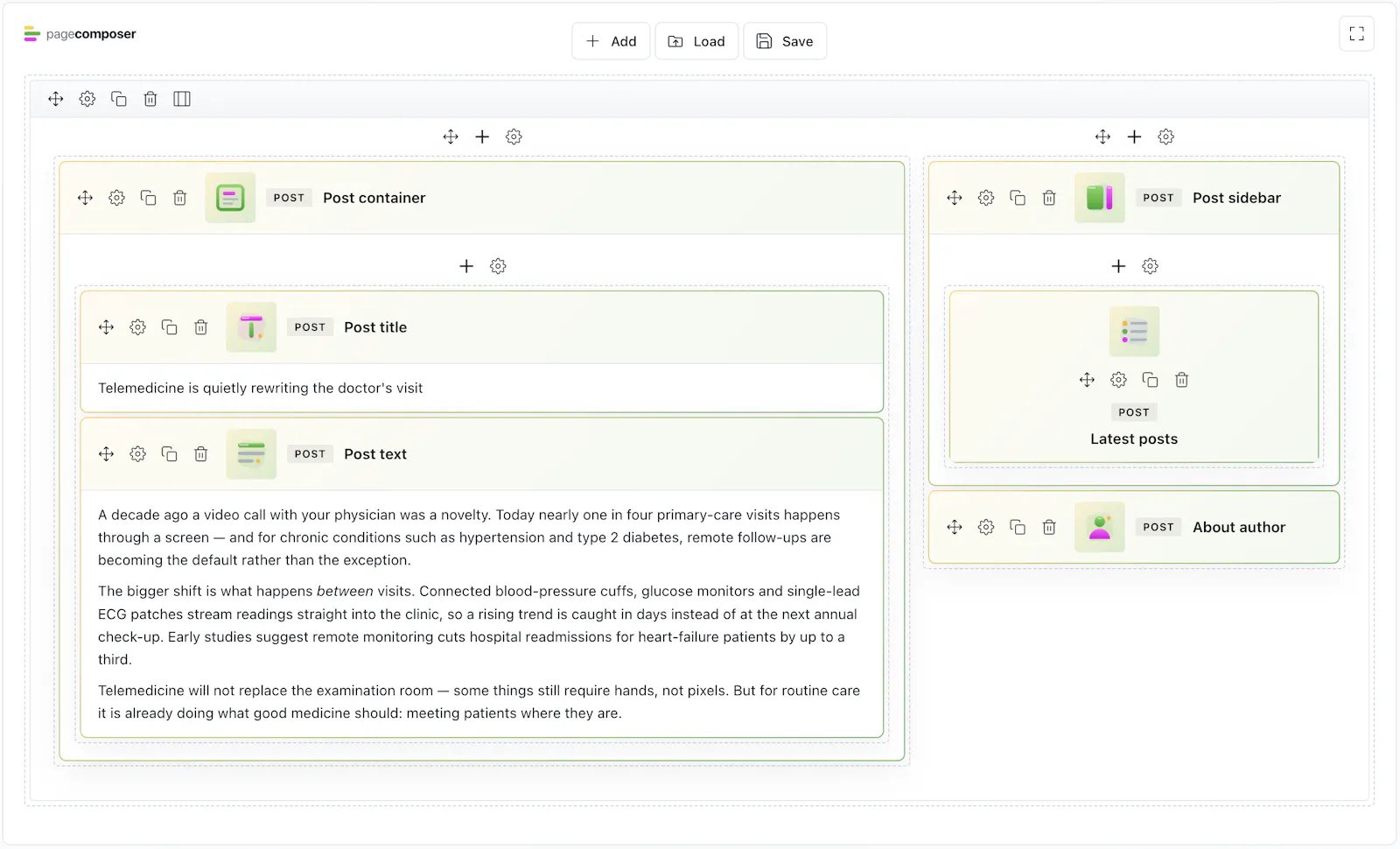 Page Composer screenshot 2