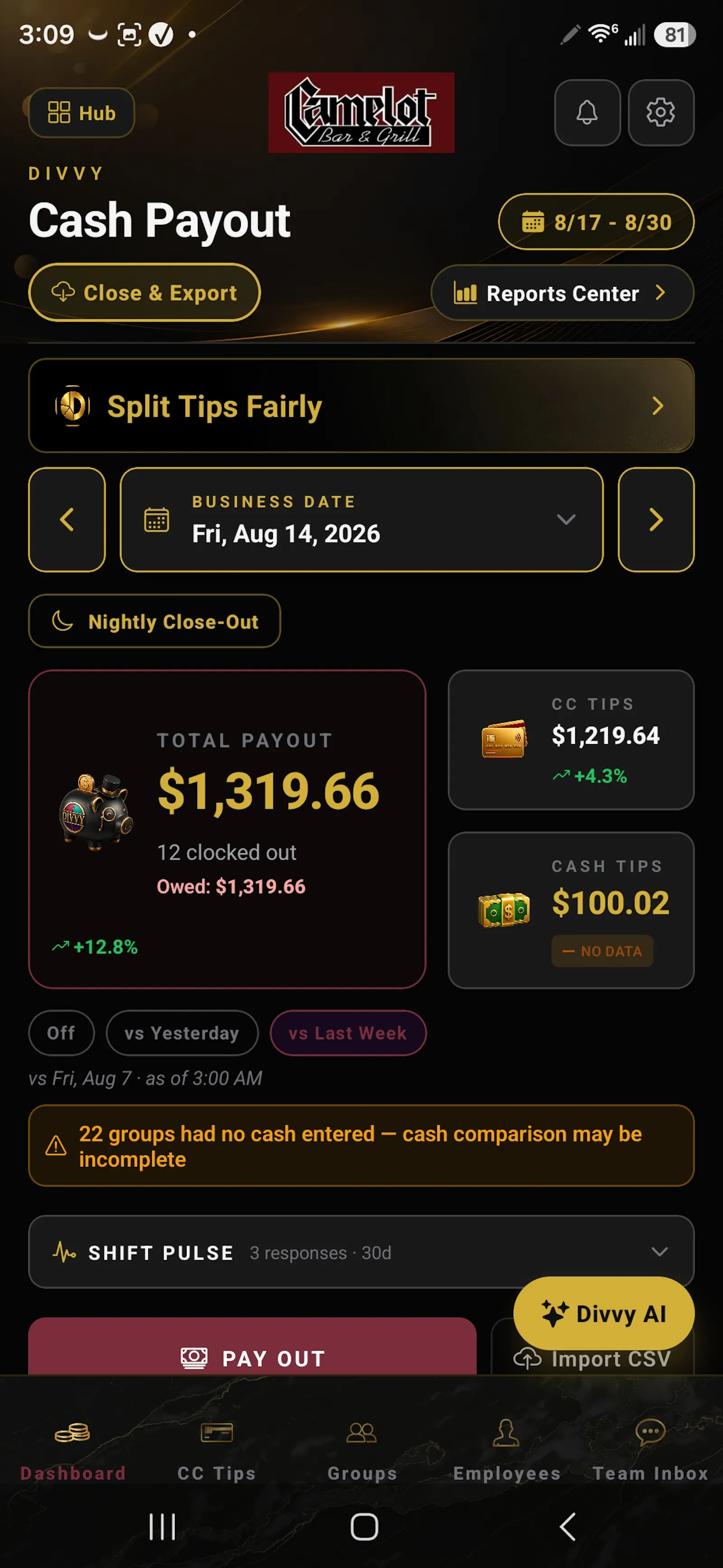 Divvy - Bar and Restaurant Software screenshot 3
