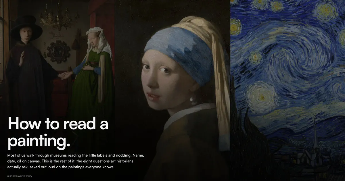 How to read a painting  gallery image