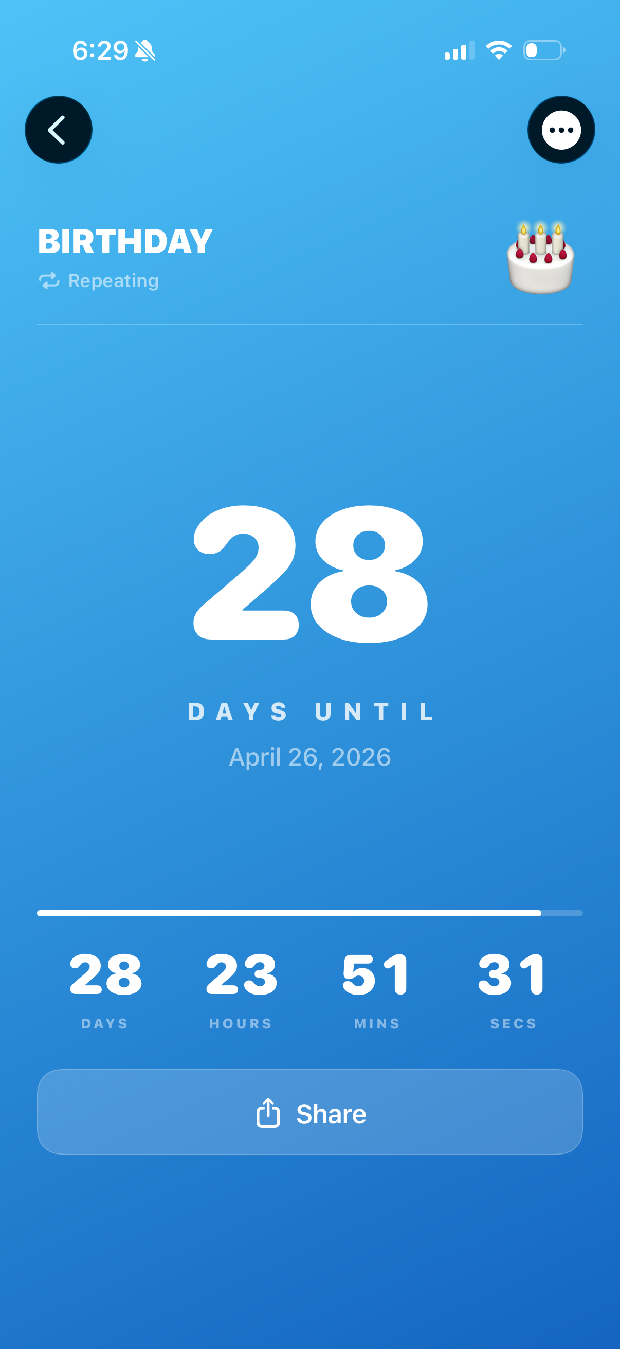 Milestone Timer (iOS) gallery image