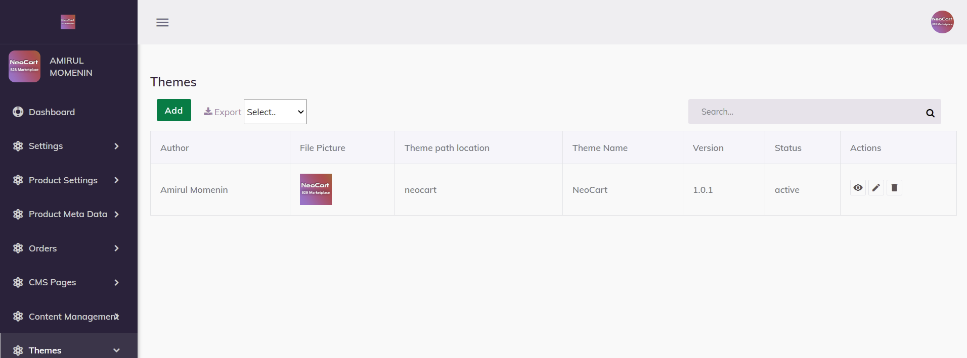 NeoCart - B2B MarketPlace eCommerce gallery image
