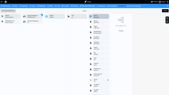 Wordhail CMS