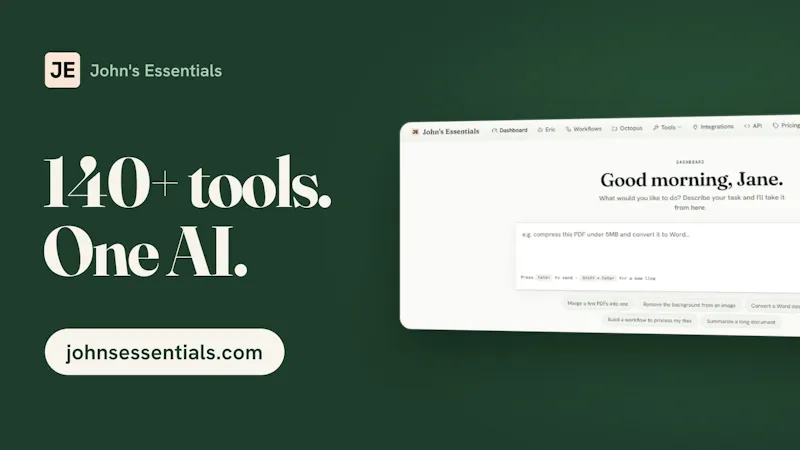 John's Essentials screenshot 1 (video preview)